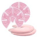 Caldo / freddo gel del seno Perlina Pacchetti di ghiaccio Raffreddamento del seno / Rilievo pastiglie per l'allattamento, Dolore di infermieristica, Mastite, Engorgement, Gonfiore, Dutti Plugged | Latte Boost Let-Down & Production, 2 Pack (Pink)