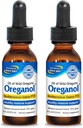 NORTH AMERICAN HERB & SPICE Oreganol - 0.45 fl oz, Confezione da 2 - Unprocessed, Wild, Organic Oregano Oil - Mediterranean Source P73 - Non-GMO - 388 Total Servings