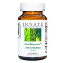 INNATE Response Formulas Iron Response - Supplemento giornaliero di ferro - clinicamente indicato per aumentare i livelli di ferro - Vegan, Non OGM e Kosher - Fatto senza 9 allergeni alimentari - 90 compresse (90 porzioni)