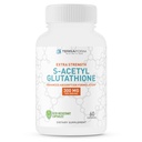 TerraForm Nutrition Extra Strength S-Acetyl Glutathione 300mg – 60 Acid-Resistant Capsules - Integratore Glutathione Premium - Integratore SAG altamente biodisponibile e stabile – Made in USA