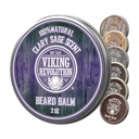 Balm Cuscinetto Clary Rivoluzione Vichinga - Burro Cuscinetto con olio di Argan, Morbillo per Cuscinetto per gli uomini con olio di Jojoba - Moisturizzatore per il cuscinetto per gli uomini con cera d'api - Cuscinetto per gli uomini (2oz, 1 confezione)