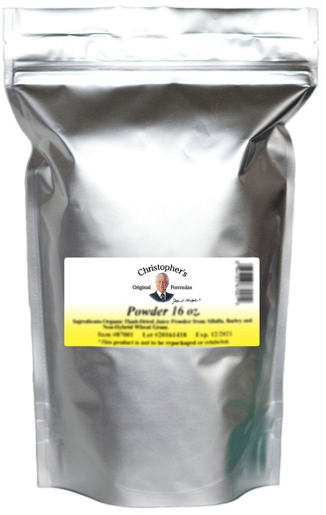 Fen Lower Bowel Powder - 16 oz di Christophers Formulas Original