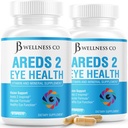 JB Wellness AREDS 2 Integratore di Vitamina e Minerali Occhi, Contiene Luteina, Vitamina C, Zeaxantina, Zinc & Vitamin Enhance Vision Supplemento - 120 Conte