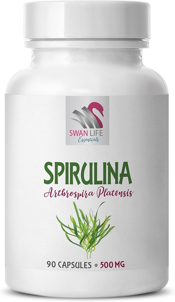 Spirulina blu - energy bits spirulina chlorella compresse - SPIRUILINA 500MG - spirulina e clorella in polvere organico, Spirulina Herbal Supplements, Organic Immune Support Supplements, spirulina - 1B