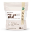 NutraOne ProteinOne Vegan polvere proteica vegetale Vegan polvere proteica Vegan, Dairy-Free, Pea e proteine di riso (Vanilla Ice Cream)