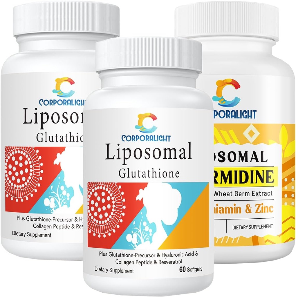 Liposomal Glutathione Supplemento, Liposomal Spermidina Supplemento