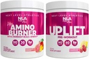 NLA per il suo Pre / Intra Workout Stack (include il suo termogenico Amino Hawaiian Sunset e Uplift Pre Workout Raspberry Lemonade)