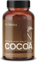 Nutriissa Cocoa Capsule 2000mg - Advanced Heart Health, Nitric Oxide & Circulation Support - 500mg Cocoa Flavanols per Serving - EPEB Certificato per Purezza & Potency - Vegan, 120 Capsules, 40 Servings