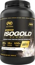 Serie PVL Gold - 100% Whey ISOGOLD Sport - Premium Whey Protein Isolate Shake Mix - 2 LB - Vanilla Milkshake