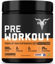 Bolt Pre Workout Supplement con Caffeina, Citrulline Malate, B-Alanine, Taurine | Energia esplosiva, Pompa e messa a fuoco |300g,30 Serve | Blue Berry Blast