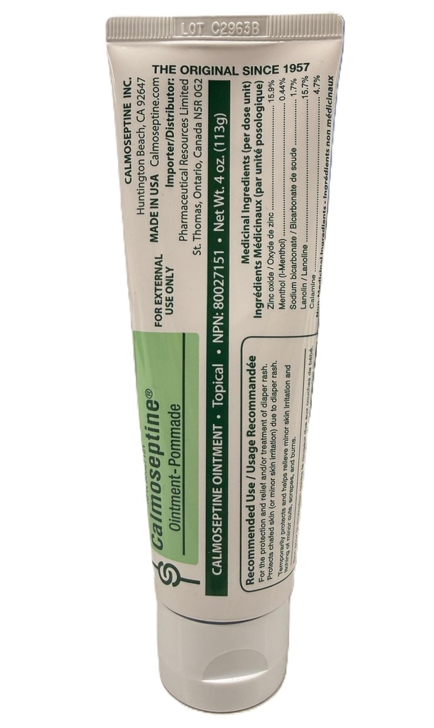 Unguento calmante dell'alcetta da Calmoseptine