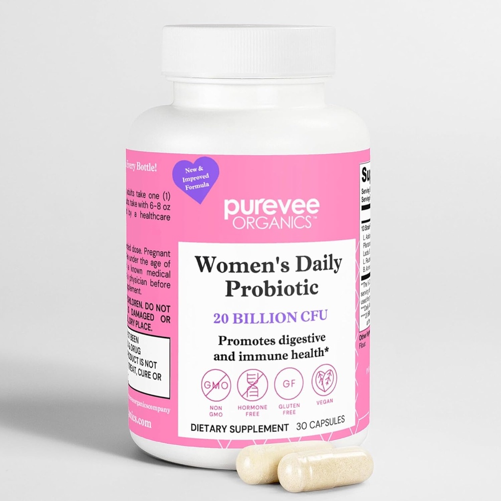 Probiotici vaginali per le donne, 13 Stratine Probiotici Essenziali, Vaginal + pH Balance per le donne Pills e salute del tratto urinario, 30 Caps