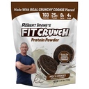 FITCRUNCH Tri-Blend Whey Protein, Keto Friendly, Calorie basse, Alta proteina (18 Serve, Latte e biscotti)