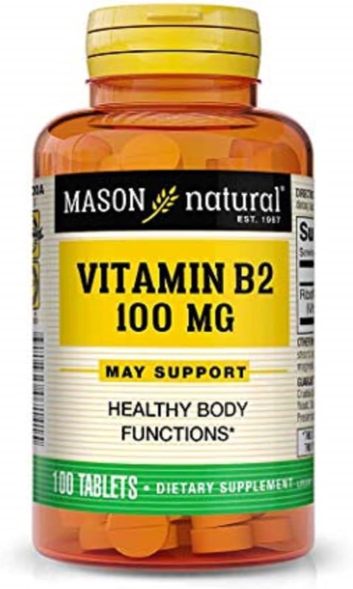 Mason Vitamins Mason Natural B2 100mg compresse, 100 Conte