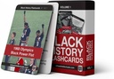 Urban Intellectuals Black History Flashcards - Volume 1 Famoso Black Cultural Holiday Trivia Playing Cards Attività educativa per adulti Classroom