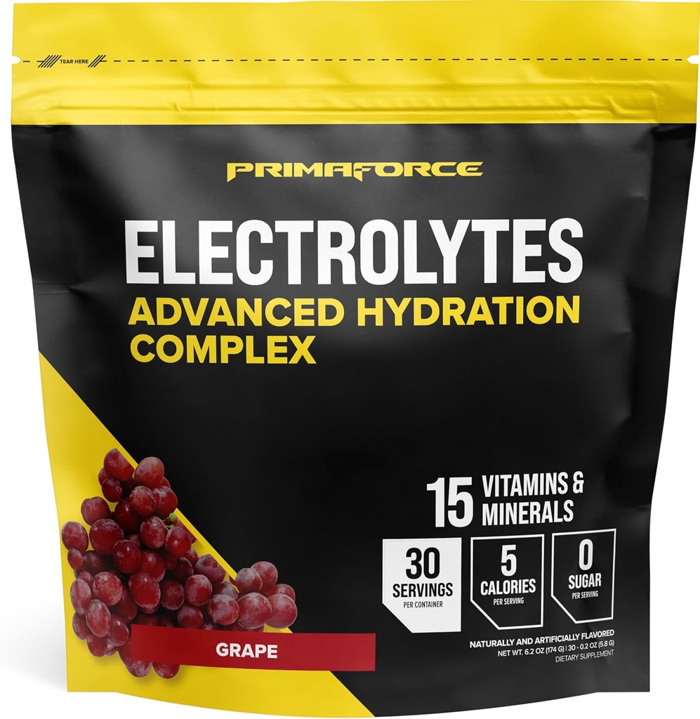 Primaforce Electrolytes Advanced Hydration Complex Packets (30 Serve) (Grape)