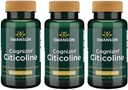 Swanson Cognizin Citicolina 1000 Milligrammi 60 capsule di veg (3 Confezione)