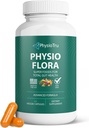 Physio Flora Curcumin Piperine, Probiotici e Prebiotici per Gut, 60 capsule vegetali