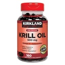 Kirkland firma Krill olio 500 mg., 160 Softgels