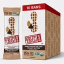 Bar perfetto, Bar di proteine del burro di arachidi di cioccolato scuro, Proteine alta, Organico, Gluten Free, Soy Free, Non OGM, No Zucchero Alcol, 2.3 Ounce Bar, 10 Conte