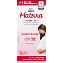 Materna Nestle Prenatal Postpartum Vitamina & Mineral Supplemento 100 compresse
