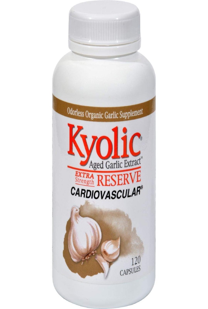 Kyolic Reserve Aged Garlic Extract 600 Milligrams 120 capsule