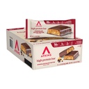 Atkins Chocolate Peanut Butter Protein Meal Bar, High Fiber, 16g Protein, Basso Zucchero, Carbo Net 3g, Carbo basso, Keto Friendly, 12 Conte