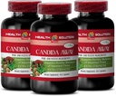 Integratore di supporto per l'immunità - Candida Away Plus - Candida Digestive - Candida Cleanse Extra Strength - Pillola Digestiva - Candida Cleanse for Women and Men - Candida Overgrowth - 3 Bottiglie 180 Capsule