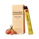 Ownist Triple Shine Grape Jelly On-The-Go - Targets Dark Spots & Skin Brightening, Contiene BelightTM, Vitamine B, C - 14 Stick Pack
