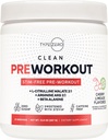 Tipo Zero Ultra Clean Stim Free Pump Pre Workout + Nitric Oxide Booster (Cherry Limeade) - Non stimolante e senza caffeina per uomini e donne