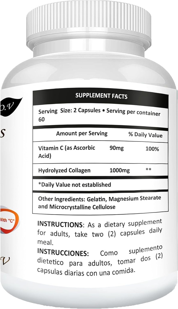 Colageno Colagein Collagen 100% Colageno 120 Cap 1000mg Puro Collagen El MAS Fuerte Y Efectivo Colagein Totalmete Originale De Collagen 3 Veces Mas Que Cualquier Otro Y a Precio Muy Bajo