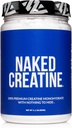 Polvere di monoidrato di creatina pura NAKED - non aromatizzata, 500g, 1,1lb Bulk - Vegan, non OGM, senza glutine, senza soia, senza filler, supporta la crescita del muscolo e la resistenza - 100 Servings