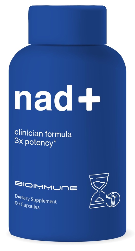 NAD+ Supplemento. Formula esclusiva w/Patent Pending RiboYOUNGTM. Nicotinamide Riboside, Quercetin, Resveratrolo, Attivatore Betaine NRF2. Anti invecchiare vero NAD supplemento