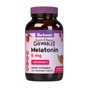 Bluebonnet Nutrition EarthSweet Melatonin 5 mg di veloce azione dissolvere il tempo di notte di relax e riposo sonno di sostegno - Sleep Aid - Gluten-Free, Vegan - Raspberry Flavor - 120 compresse masticabili