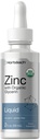 Horbäach Liquid Zinc Drops | 2 Oz | con glicerina biologica | Vegetariano, Non OGM, Integratore senza glutine