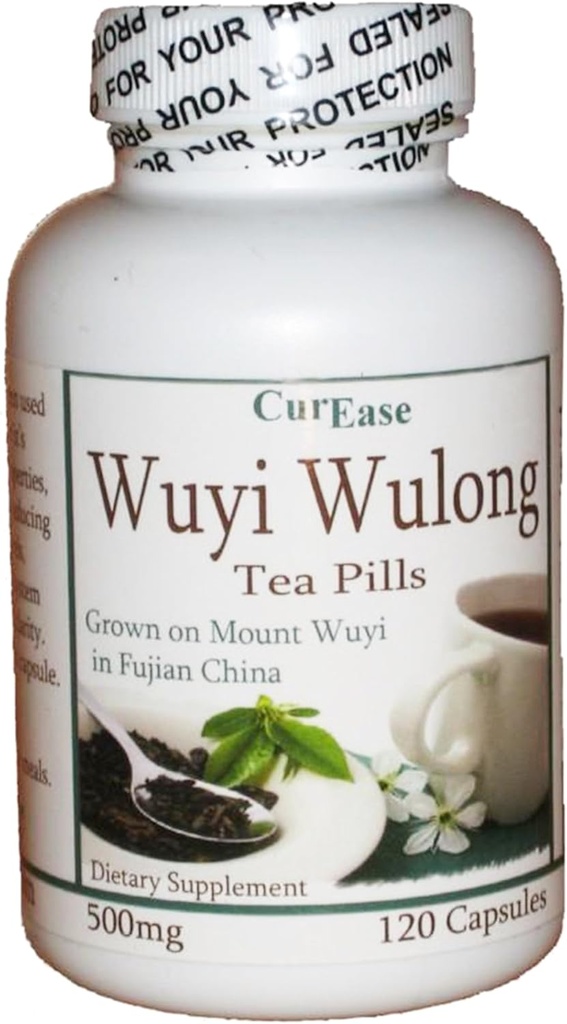 Wuyi Wulong Tea Capsule 500mg 120 Capsule 60 Serve