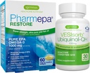 Pharmepa Restore EPA & VESIsorb Ubiquinol-QH CoQ10 Heart Health Bundle, di Igennus