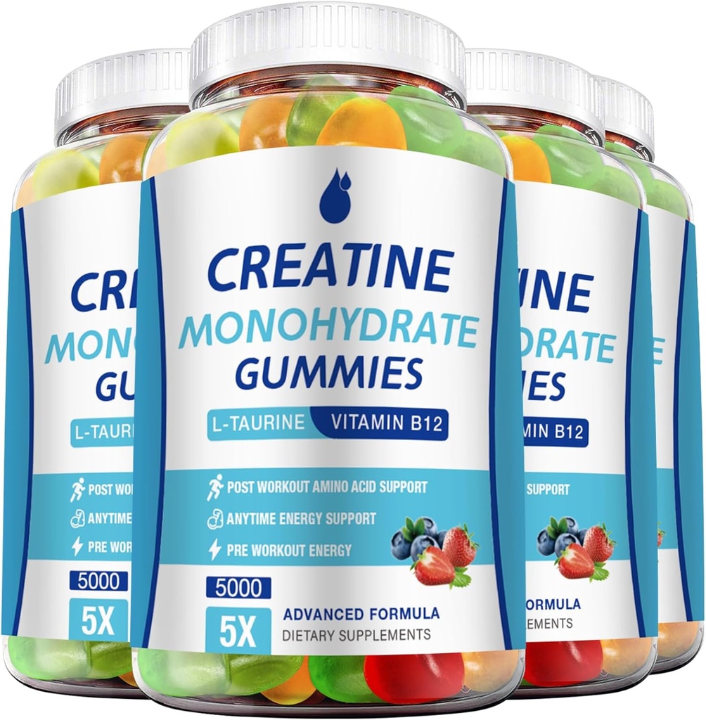 Gummies Creatina per Uomini e Donne - Gomma Chewable