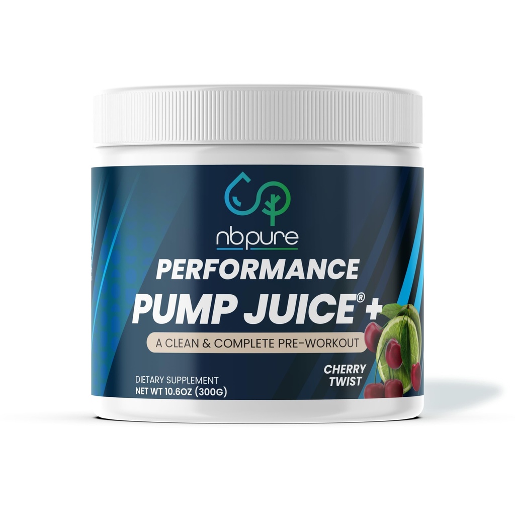 Pompa nbpure Juice+ Pre Workout–Energy, Pompe, Focus per le donne & Men–Caffeina, BCAA, Glutamina, Ossido nitrico, Acido lipoico alfa– Nulla di artificiale