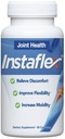 Integratore di supporto congiunto Instaflex - Miscela di sollievo articolare clinicamente studiata di Glucosamina, MSM, White Willow, Turmeric, Ginger, Cayenne, Acido Ialuronico - 90 capsule