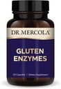 Dr. Mercola Gluten Enzymes, 30 capsule, Non OGM, Gluten Free, Soy Free