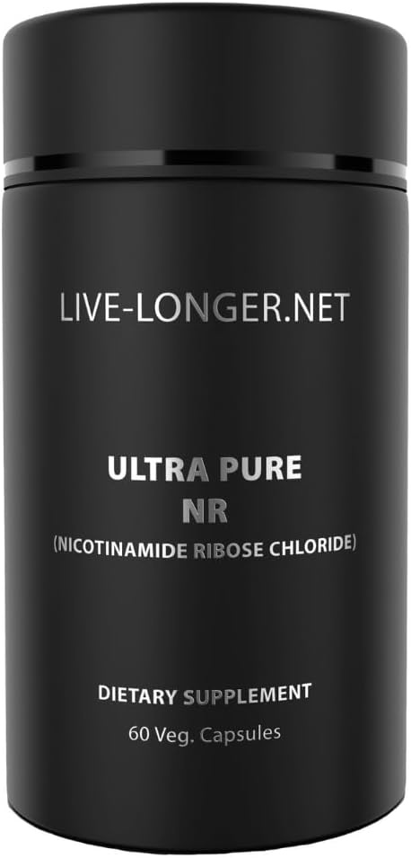 Ultra Pure NR (Nicotinamide Riboside) | 350 mg capsule | Anti-invecchiamento NAD Booster | promuove energia cellulare, riparazione e protezione | Vegan, senza glutine e non OGM | 60 capsule