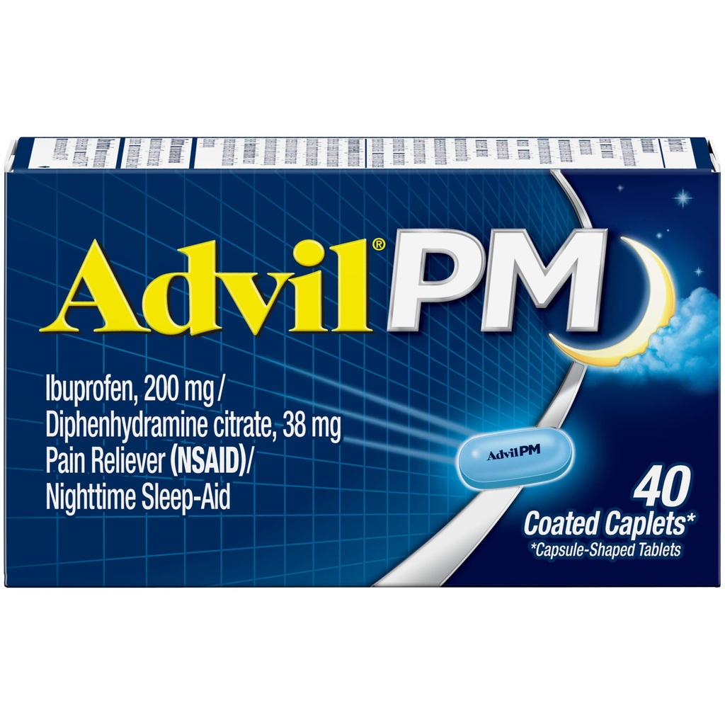 Advil PM 200 mg Capelli Coperti 40 ea