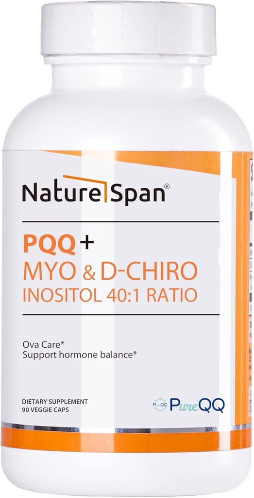 Inositolo Premium, PQQ + Inositol & Chiral Inositol 40:1 Ratio,90 Caps