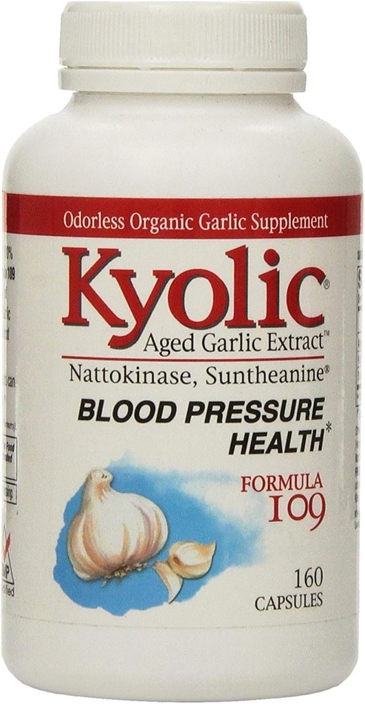 Kyolic Aged Garlic Estratto di Pressione Sangue Formula 109 - 160 capsule