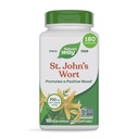 Nature's Way St. John's Wort Herb, promuove una prospettiva positiva*, 700 mg per 2-Capsule Serving, Progetto non OGM verificato, Vegan, 180 capsule (Packaging May Vary)
