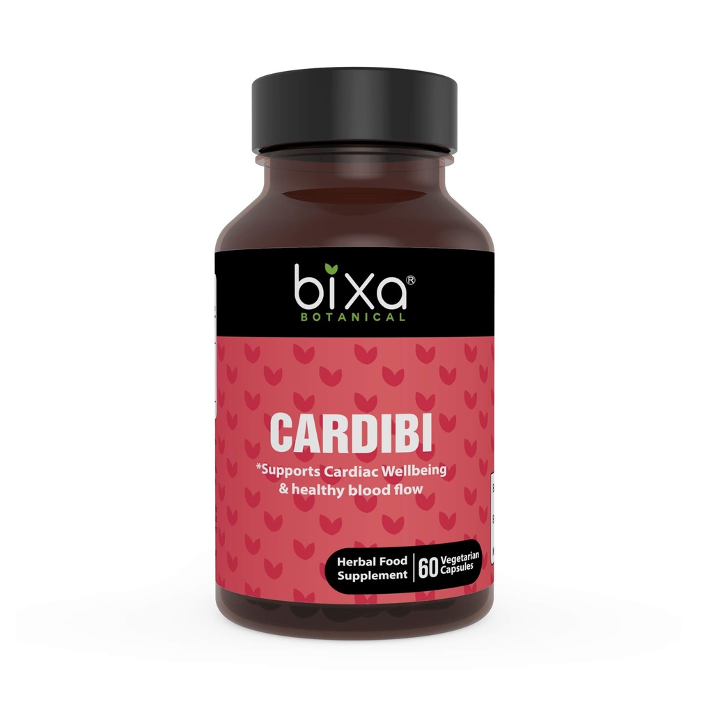 Ayurvedic Natural Herbal Supplement CARDIBI Capsule Pure Authentic Premium Quality 60 Veg Capsule (450mg) (con Arjuna,Guggul, Punarnava, Trikatu Polvere ed estratto di aglio)