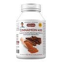 ANDREW LESSMAN Cinnamon 400mg - 30 capsule - Alta potenza, Estratto standardizzato. Niente additivi. Piccolo facile da ingoiare capsule