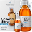 Liquido d'argento colloidale 10 fl oz & Spray per riempire ● Acqua d'argento idrosolle bioattiva ● Soluzione naturale di supplemento di Nano Sol ● Minerali ionici 40 PPM ● Plata Coloidale strutturata organica