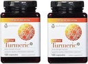 Youtheory Turmeric Extra Strength Formula Capsule 1.000 mg al giorno, 120 Conte (Pack of 2)